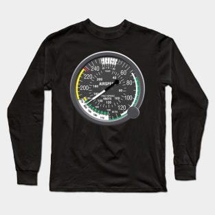 Airplane Airspeed Long Sleeve T-Shirt